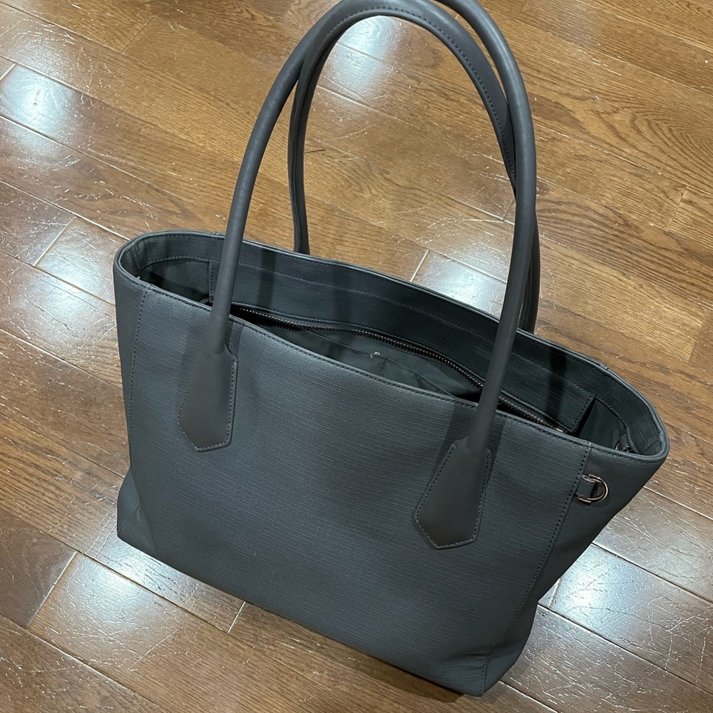 Dagne Dover Signature Tote Gray
